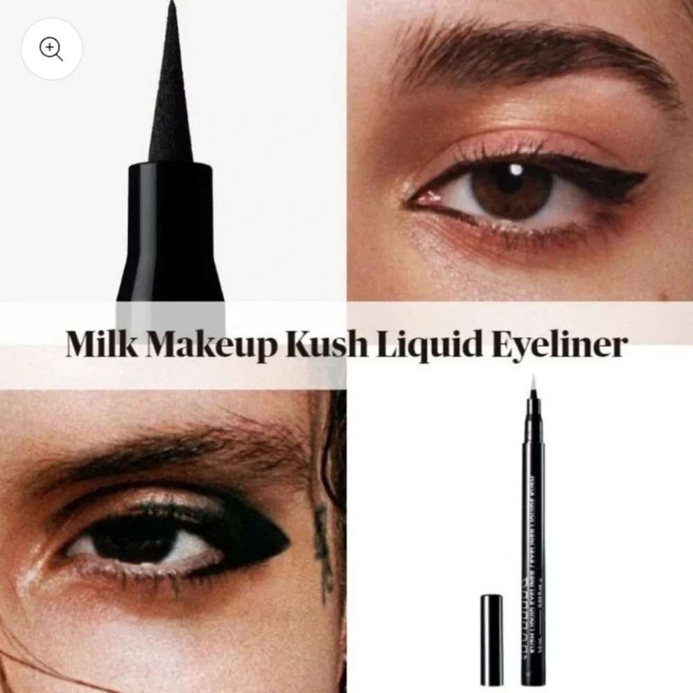 MILK Makeup NIB Kush Liquid Eyeliner - Black - Full Size 0.03 oz